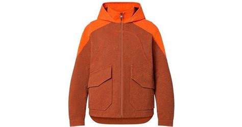 lv orange jacket|louis vuitton winter jacket.